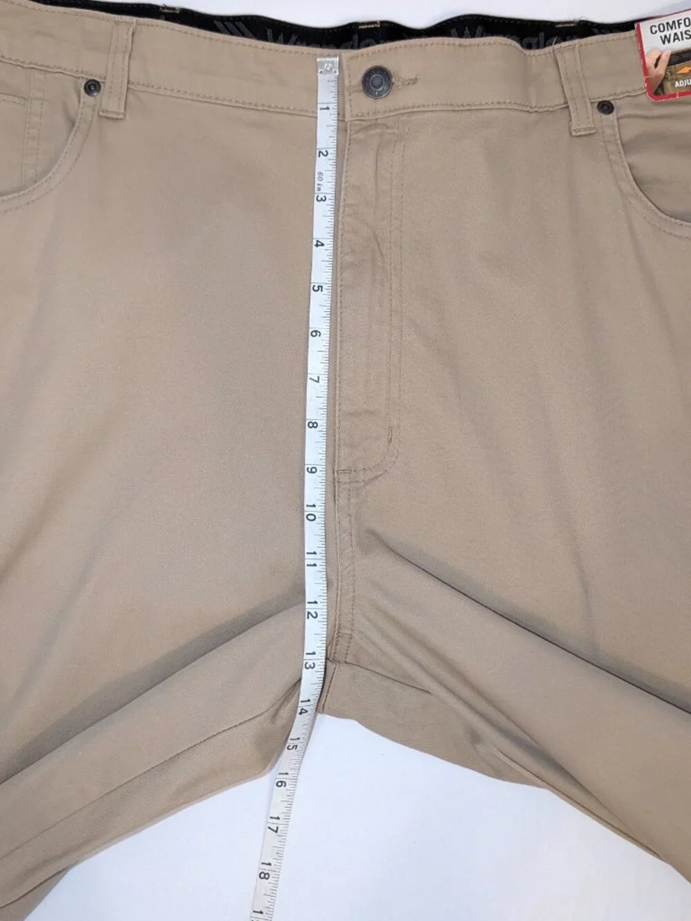 NWT Wrangler Men's | 40x32 Straight Fit Performance Series Khaki Tan Pants